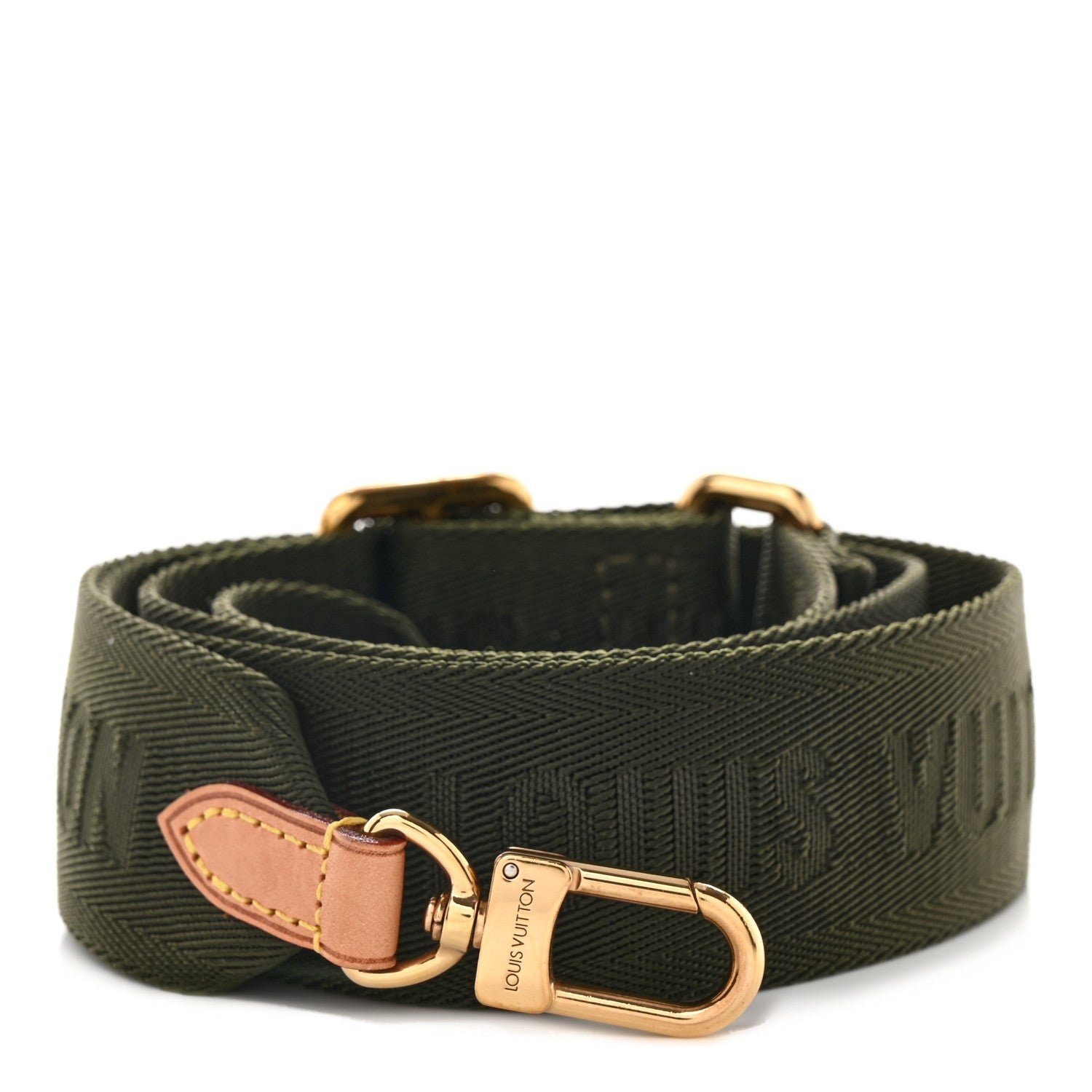 Louis Vuitton Monogram New Wave Multi Pochette Accessories Shoulder Strap Khaki