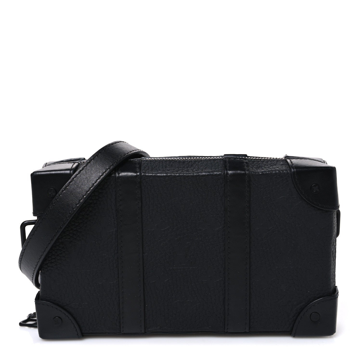 Louis Vuitton Taurillon Monogram Soft Trunk Wallet Black