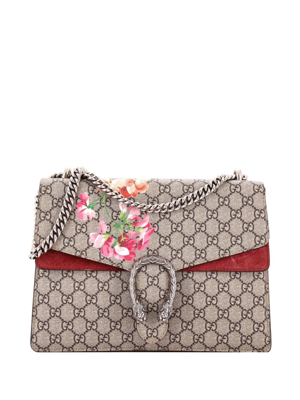 Dionysus Bag Blooms Print GG Coated Canvas Medium shoulder bag