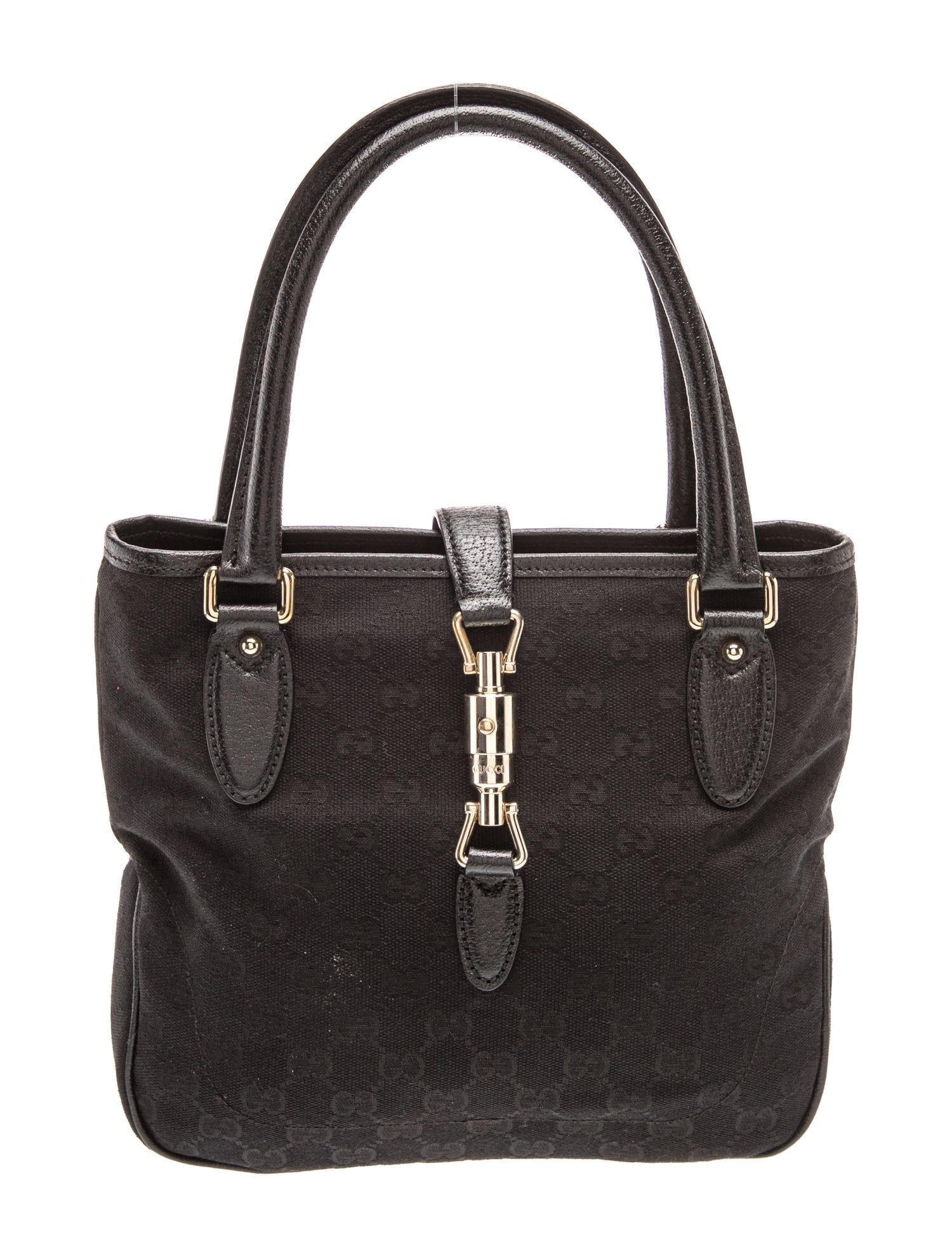 GG Canvas Top Handle Bag