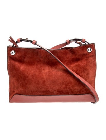 Suede Crossbody Bag