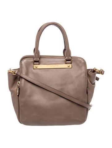 Leather Top Handle Bag
