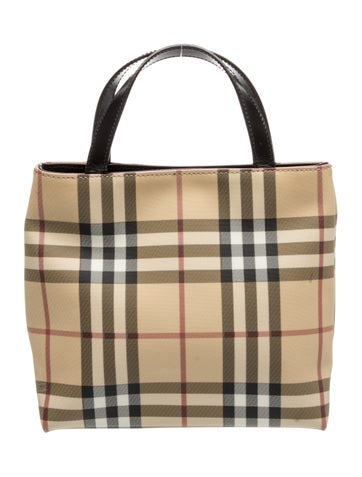 Nova Check Top Handle Bag
