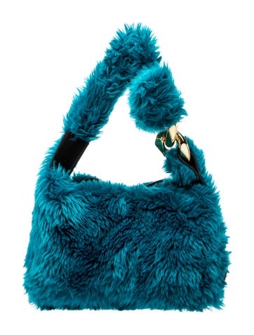 JW Anderson Faux Fur Shoulder Bag