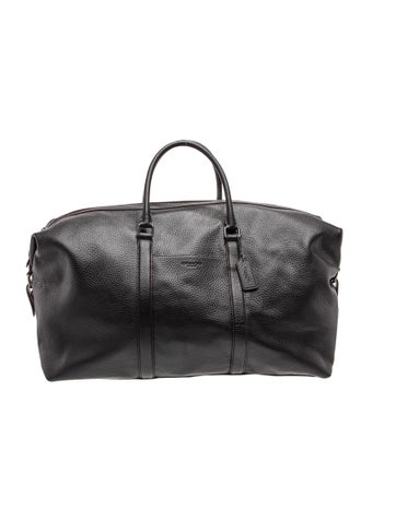Leather Weekender Bag w/ Tags
