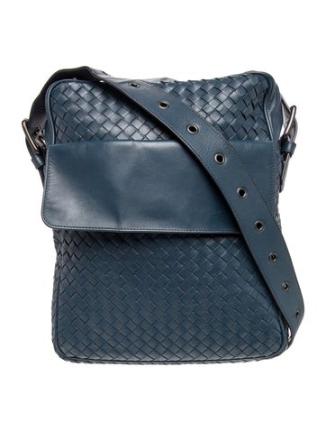 Intrecciato Crossbody Bag Vintage
