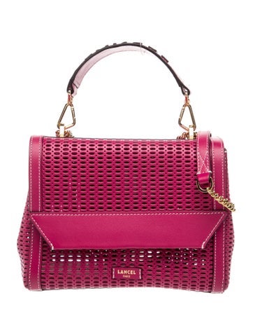 Lancel Leather Top Handle Bag