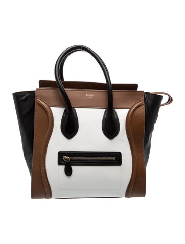 Celine Leather Luggage Mini