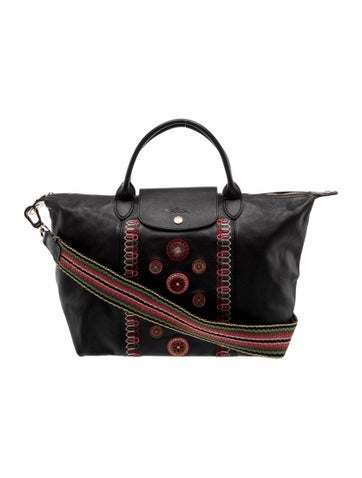 Leather Top Handle Bag
