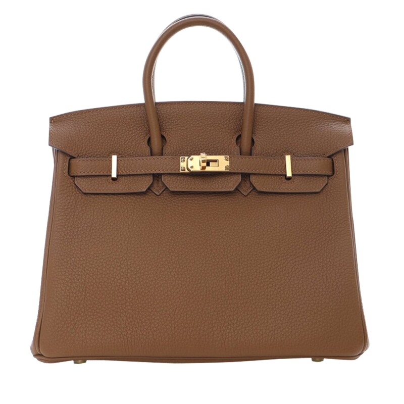 Hermes Alezan Togo Birkin 25 Gold Hardware, 2021