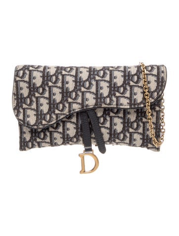 Oblique Jacquard Wallet on Chain