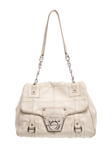 Leather Top Handle Bag