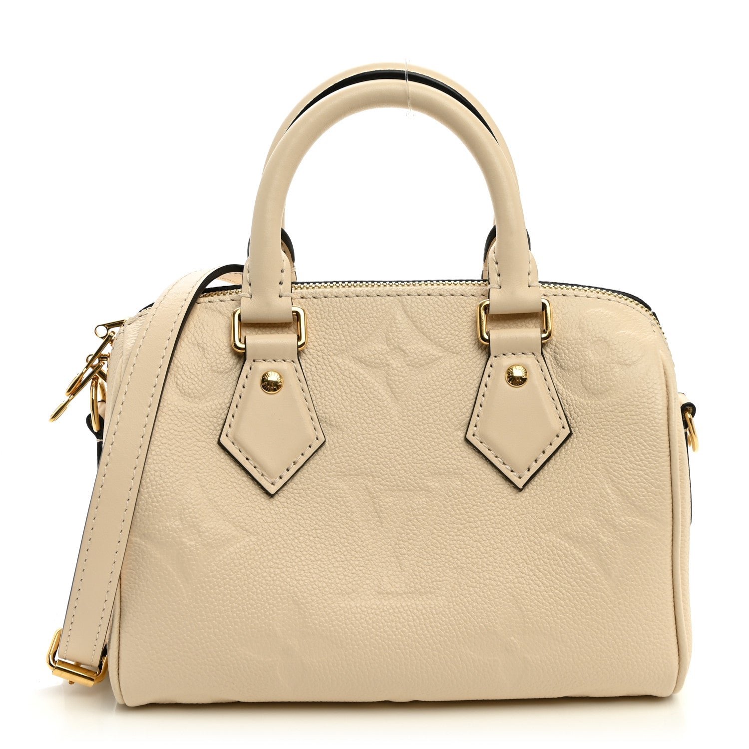 Louis Vuitton Empreinte Monogram Giant Speedy Bandouliere 20 Creme