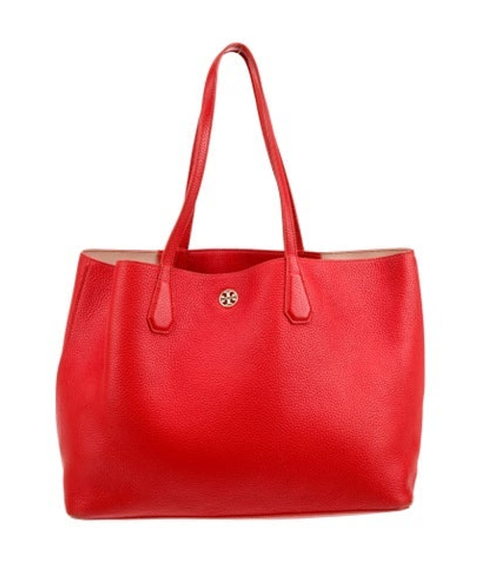 Tory Burch Burch Leather Top Handle Bag