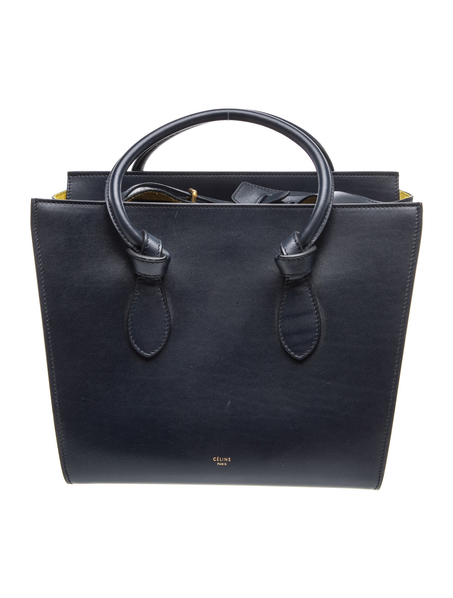 Leather Tie Tote Mini