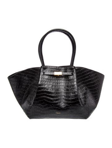 Embossed Leather Shoulder Bag