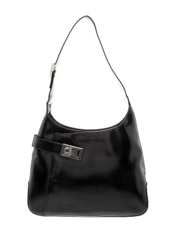 Ferragamo Leather Shoulder Bag
