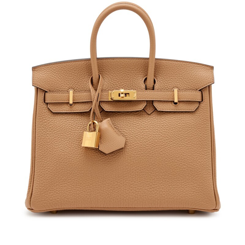 Hermes Chai Togo Birkin 25 Gold Hardware, 2022