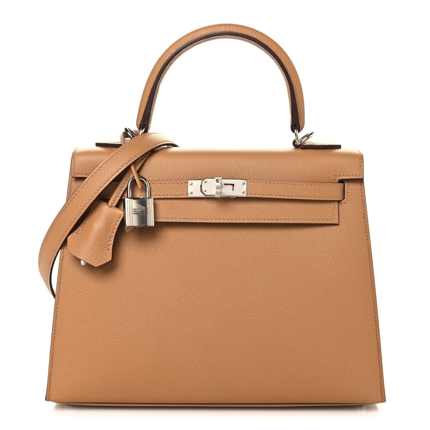 Hermes Epsom Kelly Sellier 25 Biscuit