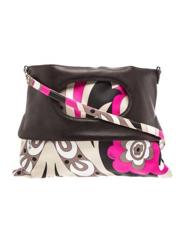 Emilio Pucci Leather Shoulder Bag