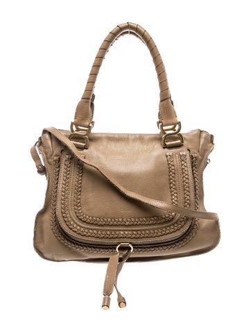 Leather Top Handle Bag