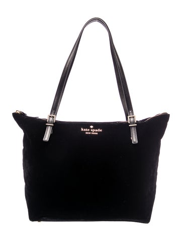 Kate Spade Velvet Shoulder Bag