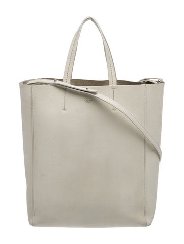 Leather Vertical Cabas