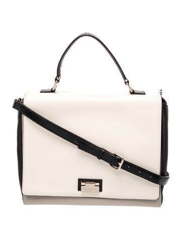 Leather Top Handle Bag
