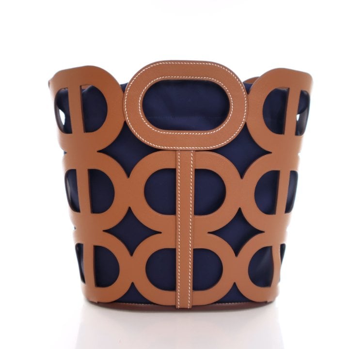 Hermes Gold Veau Madame Chaine d'Ancre Tote