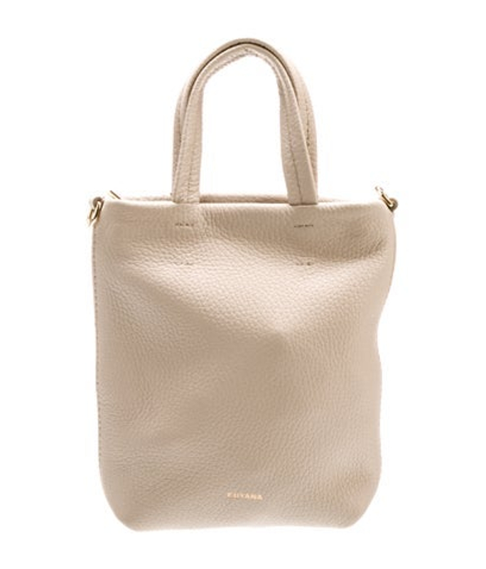 Cuyana Leather Top Handle Bag