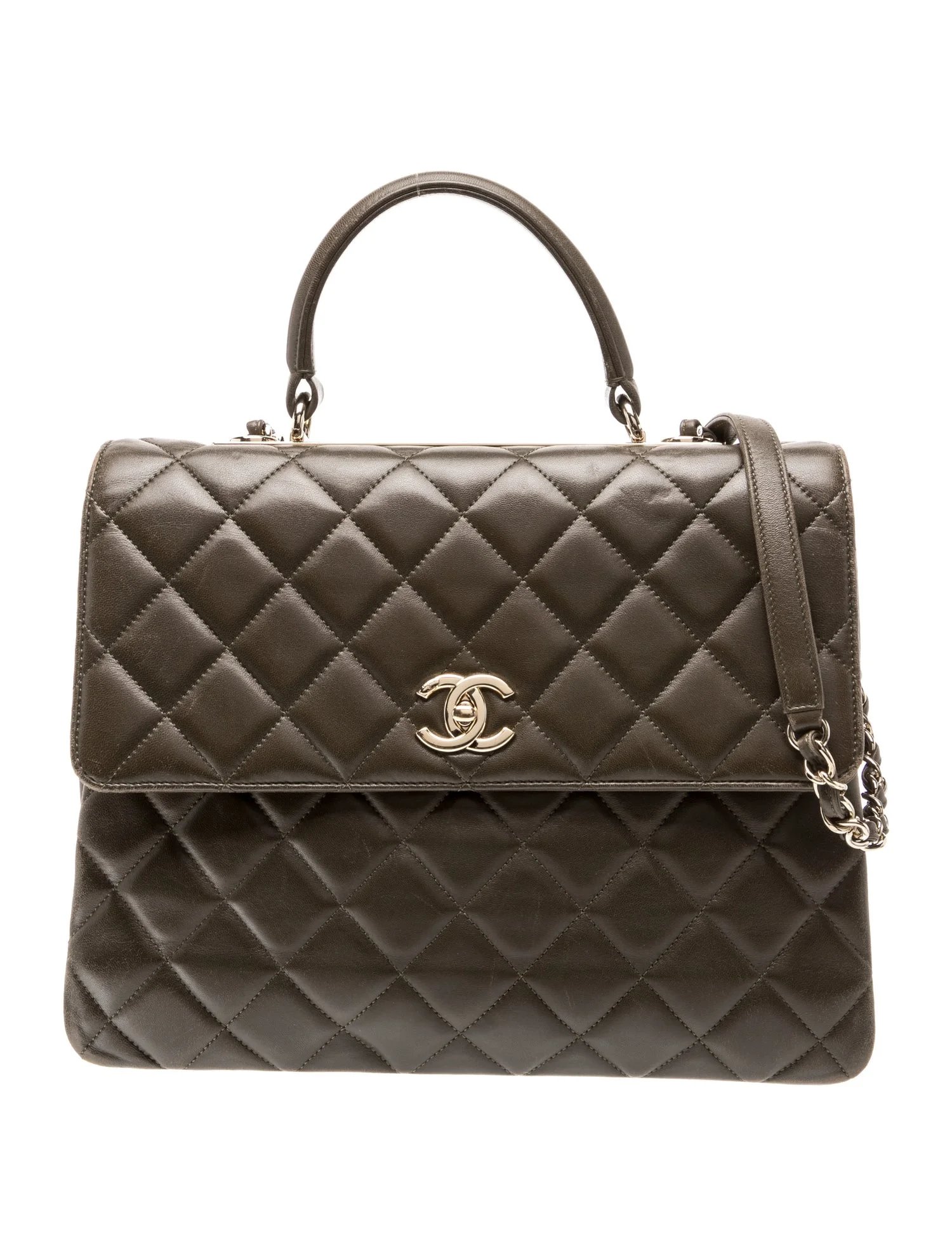 Large Trendy CC Flap Bag
