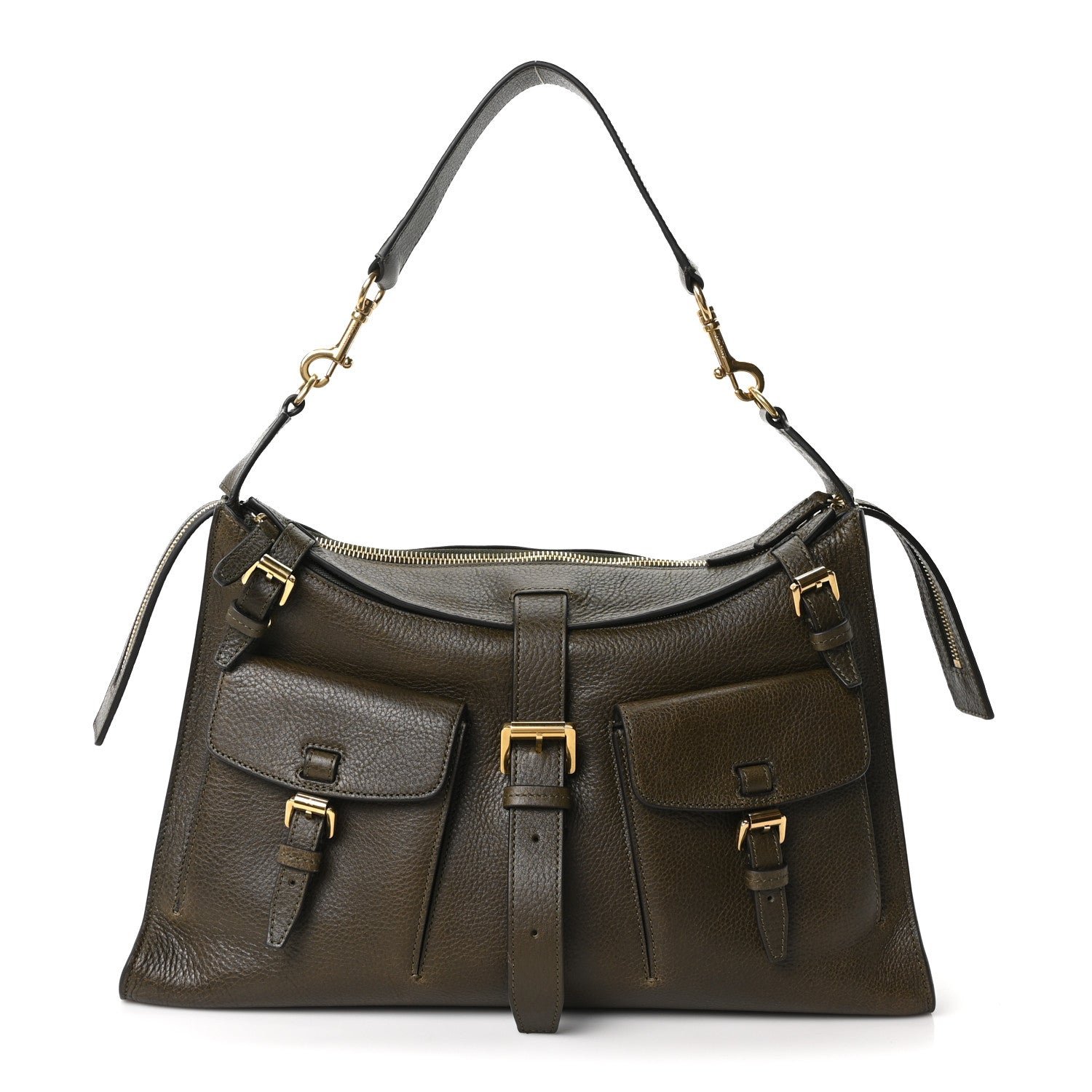 Mulberry Legacy NVT Roxanne Shoulder Bag Juniper Green