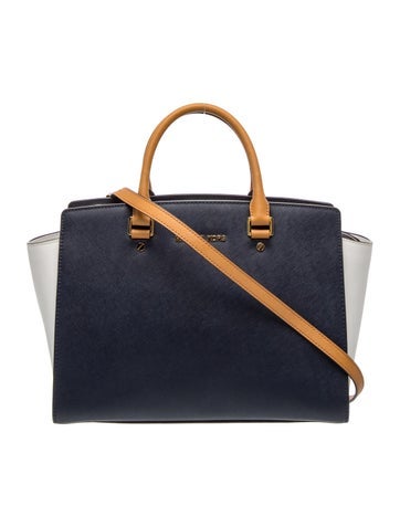 Saffiano Leather Top Handle Bag