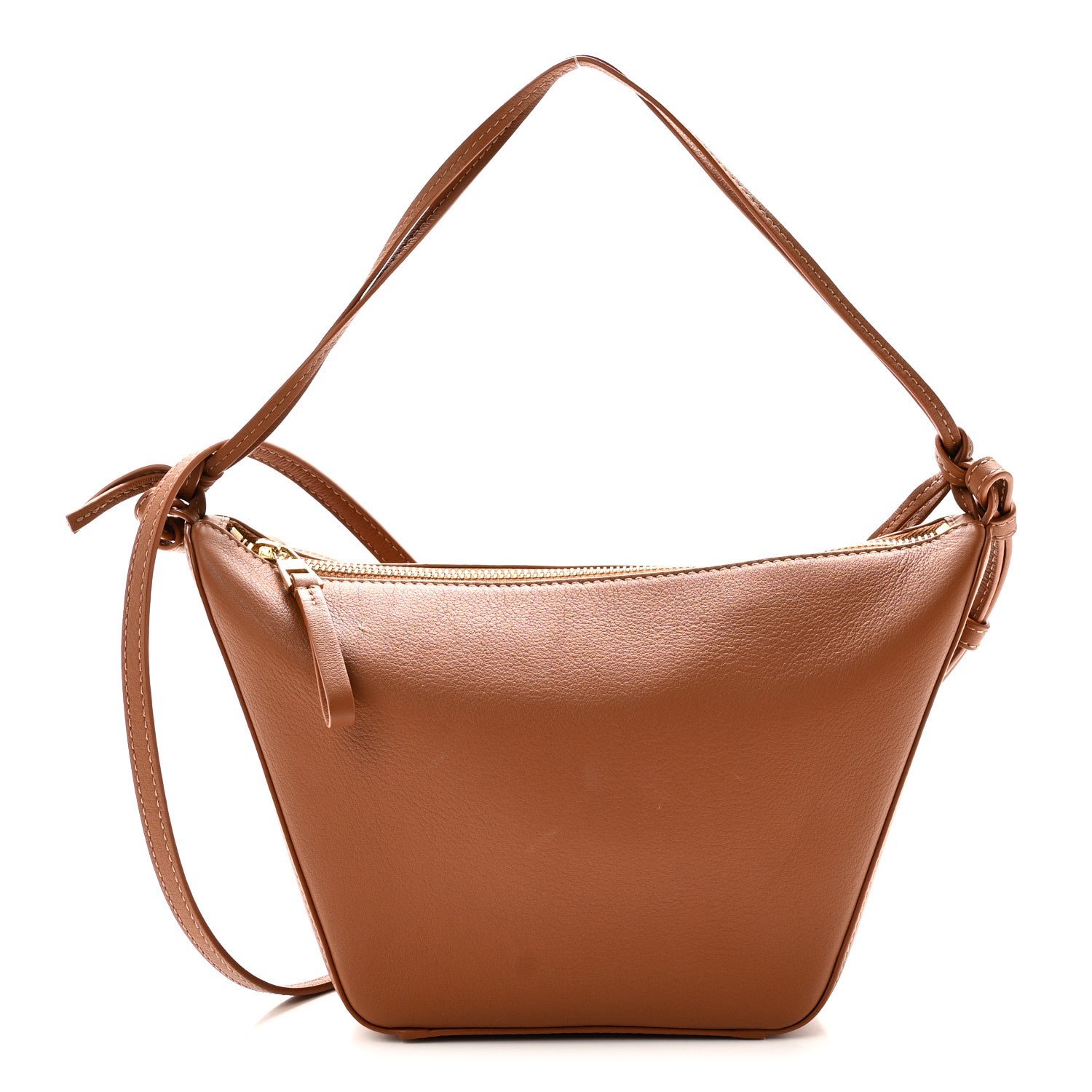 Loewe Calfskin Mini Hammock Hobo Tan