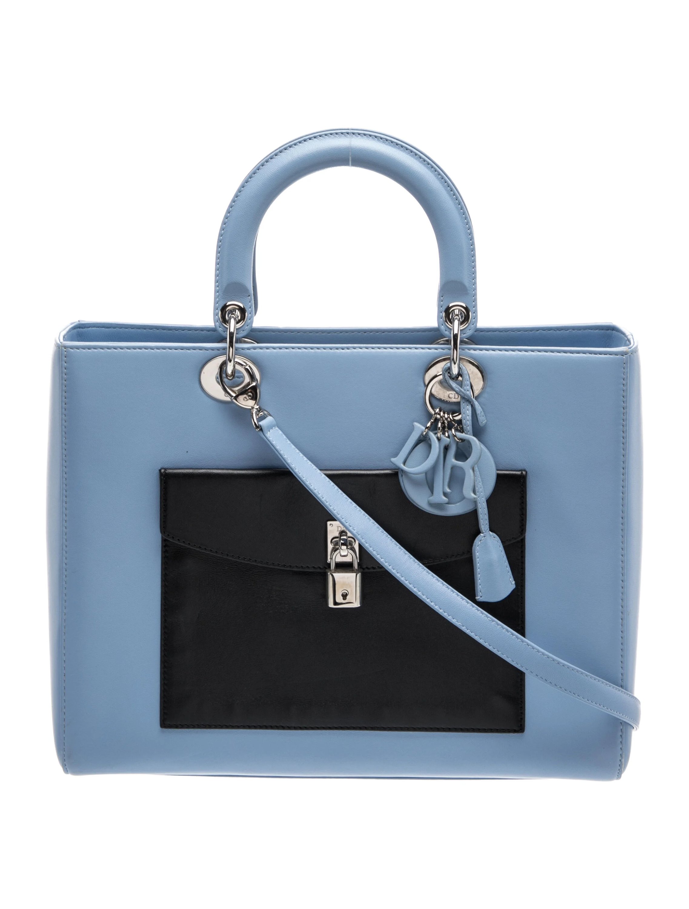 Leather Lady Dior Large