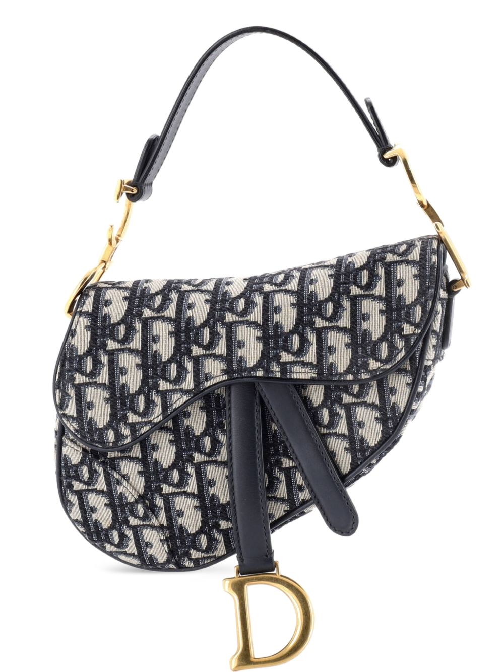 Saddle Handbag Oblique Canvas Mini shoulder bag