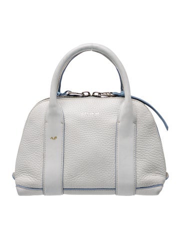 Leather Top Handle Bag