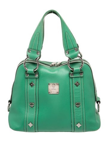 Leather Top Handle Bag