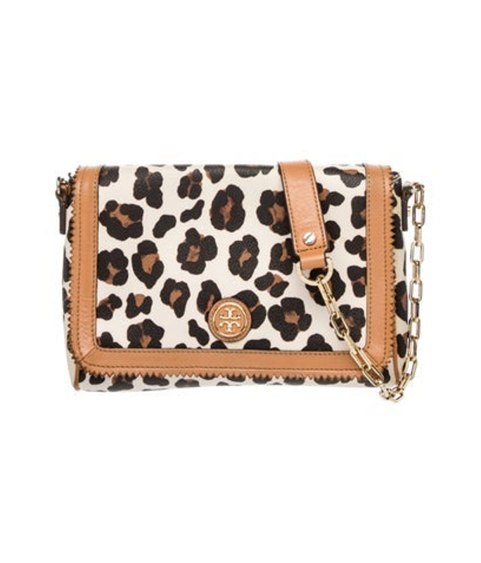 Tory Burch Burch Leather Crossbody Bag