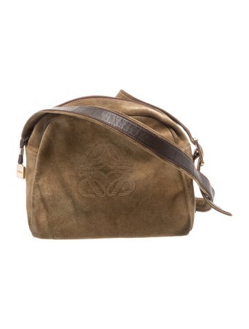 Suede Anagram Vintage