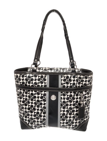 Coach Canvas Shoulder Bag
