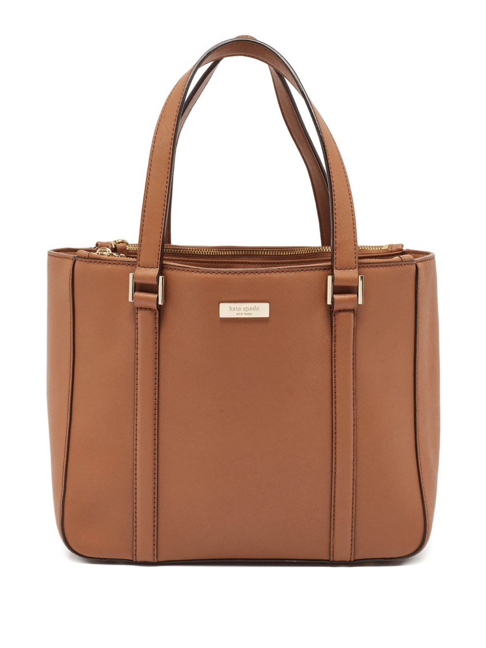 pre-owned Newbury Lane leather tote bag