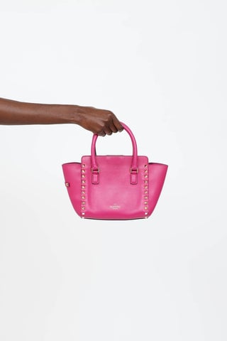 Small Rockstud Trapeze Bag
