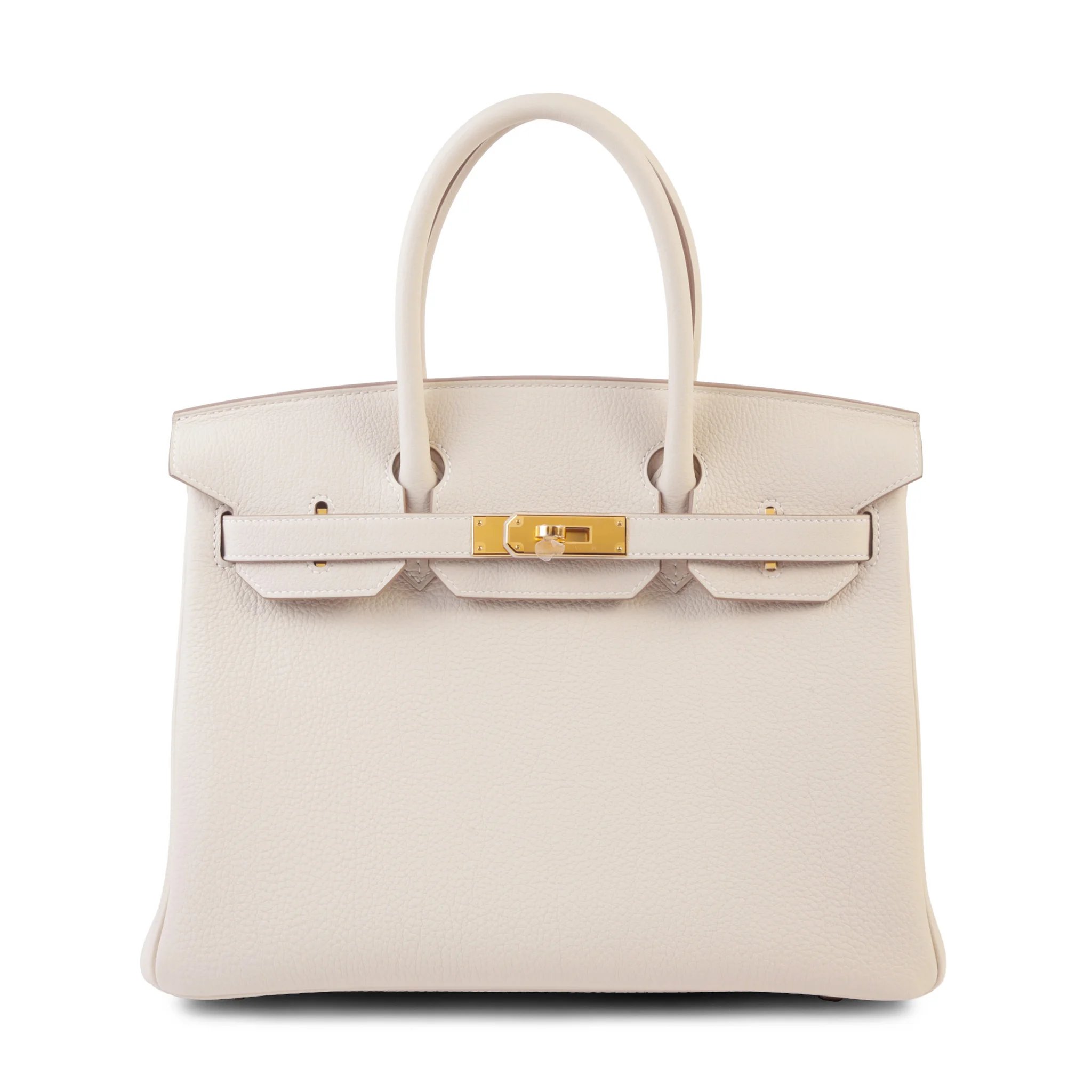 Brand New ( Rank N ) HERMÈS Birkin 30 Craie (10) Togo Gold hardware G (2026)