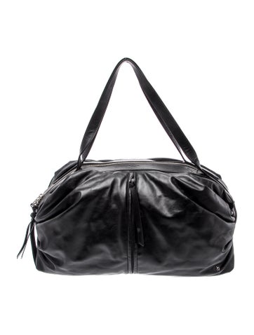 Leather Top Handle Bag