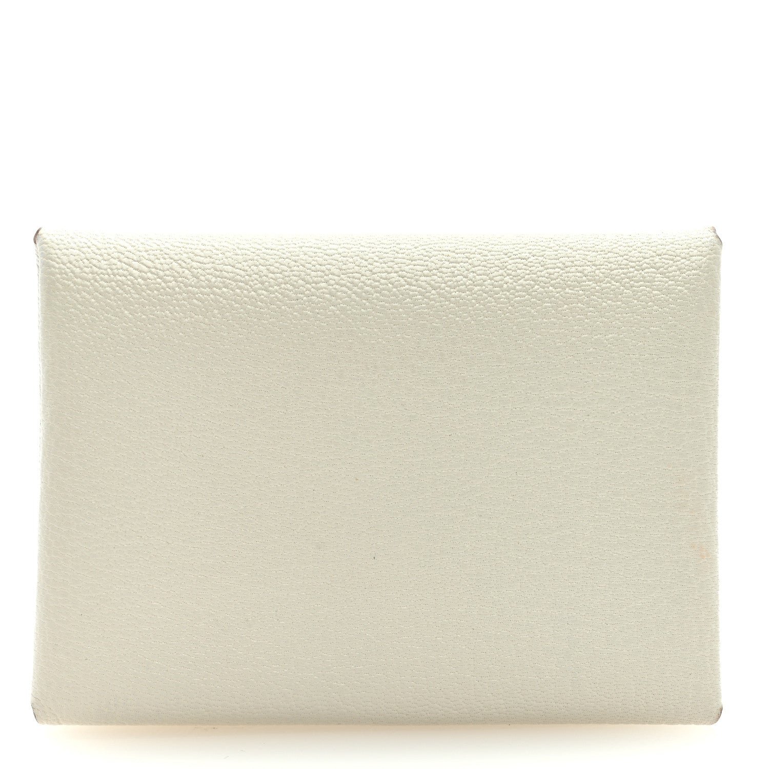 Hermes Chevre Mysore Calvi Duo Card Case Mushroom