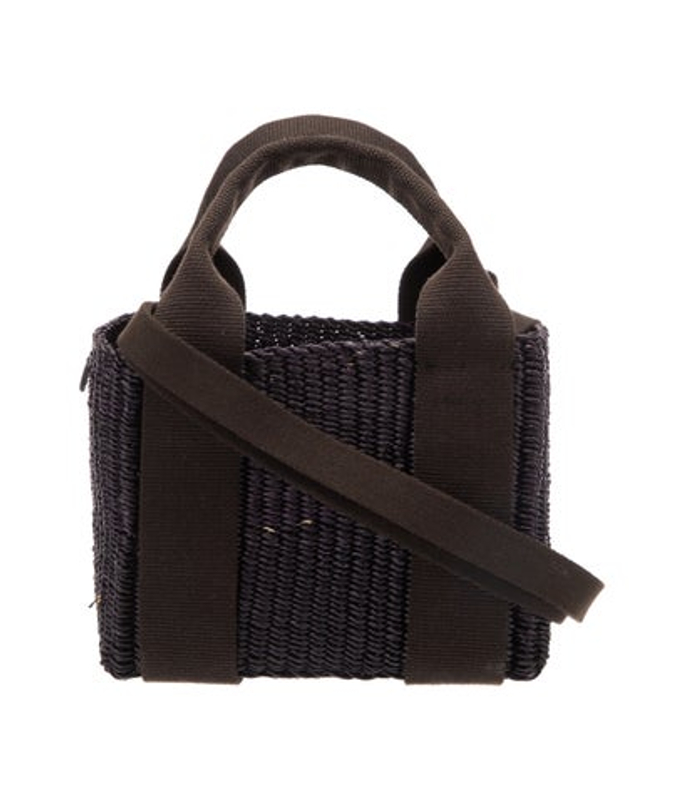 Muun Raffia Top Handle Bag