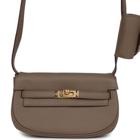 Hermes Hermes Kelly Moove Etoupe Swift Gold Hardware