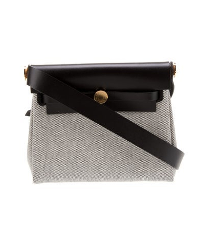 Hermes 2024 Toile Vache Hunter Mini Herbag Zip 20