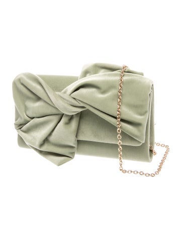 Badgley Mischka Velvet Clutch